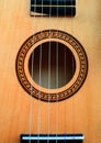 Classic guitar closeup Royalty Free Stock Photo