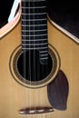 Classic guitar closeup Royalty Free Stock Photo