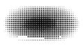 Classic Halftone Dot Gradient Texture Vector Art, vector design Generative AI Royalty Free Stock Photo