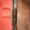 Classic handle door vintage