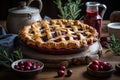 classic holiday pie, with flaky crust and juicy filling