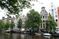 Classic houses on the Keizersgracht, with stepped gable