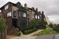 Classic houses on Russian Hill in San Francisco Royalty Free Stock Photo