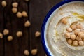 Classic Hummus made from Chickpeas