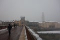 Stone bridge, Verona city in Italy