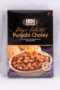 Classic Indian curry dish, Punjabi Choley. Rich spicy chickpea masala, Indi Grand.