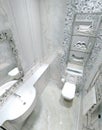 Classic interior toilet
