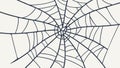 Classic intricate spiderweb design, vector design Generative AI Royalty Free Stock Photo