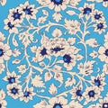 Classic islamic floral pattern Royalty Free Stock Photo