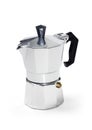 Classic italian coffee maker Royalty Free Stock Photo