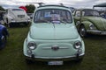 Classic Italian small city car The Fiat 500 manufactured 1958