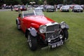 Classic Jaguar sports car Royalty Free Stock Photo