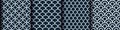 Classic japanese fabric seamless pattern. Geometric seamless pattern