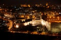 Classic Jerusalem - Night in old city Royalty Free Stock Photo
