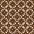 Classic Jogja batik pattern with simple brown color