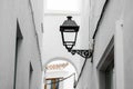 Classic lamppost with ornaments from the city of Marbella, Malaga