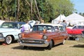 Classic American cars at a car show in Florida Royalty Free Stock Photo