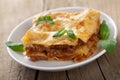 Classic lasagna bolognese