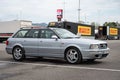 classic light gray Audi RS2 Avant family sports car