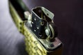 Classic lighter. object photography style Royalty Free Stock Photo