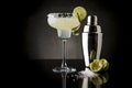 Lime margarita cocktail Royalty Free Stock Photo