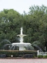 Classic Limestone Fountain