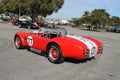 Classic little red sports car