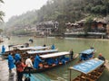 Classic local boat at Phoenix ancient town