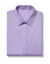 Classic long sleeve violet shirt