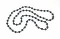 Classic Long Strand Black Beads