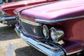 Classic luxury american car detail Royalty Free Stock Photo