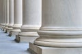 Classic marble columns