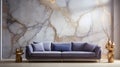 A classic marble wallpaper with intricate veining