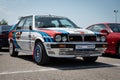 Classic Martini Lancia Delta HF group B rally car