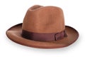 Classic mens hat Royalty Free Stock Photo