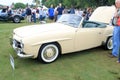 Classic merc convertible sports car