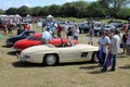 Classic mercedes benz cars at boca raton event