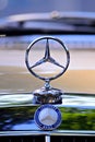 Classic Mercedez-Benz Hood Ornament Royalty Free Stock Photo