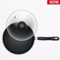 Classic Metal black grill pan