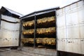 The classic method of drying tobacco in the kiln