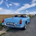 Classic 1972 MGB British Sports Car. Royalty Free Stock Photo