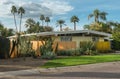 Classic midcentury architecture, Phoenix, Arizona Royalty Free Stock Photo