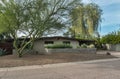 Classic midcentury architecture, Phoenix, Arizona