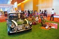 Classic Mini Cooper on display at BMW World 2014