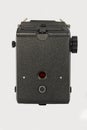 Classic 120mm TLR camera rear view Royalty Free Stock Photo