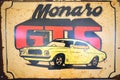 Classic Monaro Steel Plate Sign