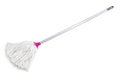 Classic mop on a white background Royalty Free Stock Photo