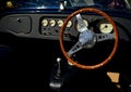 Classic Morgan automobile interior