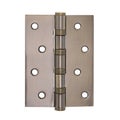 Classic mortise door hinge in bronze color, removable with eight self-tapping screws