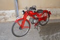 A Classic Moto Guzzi Motorcycle